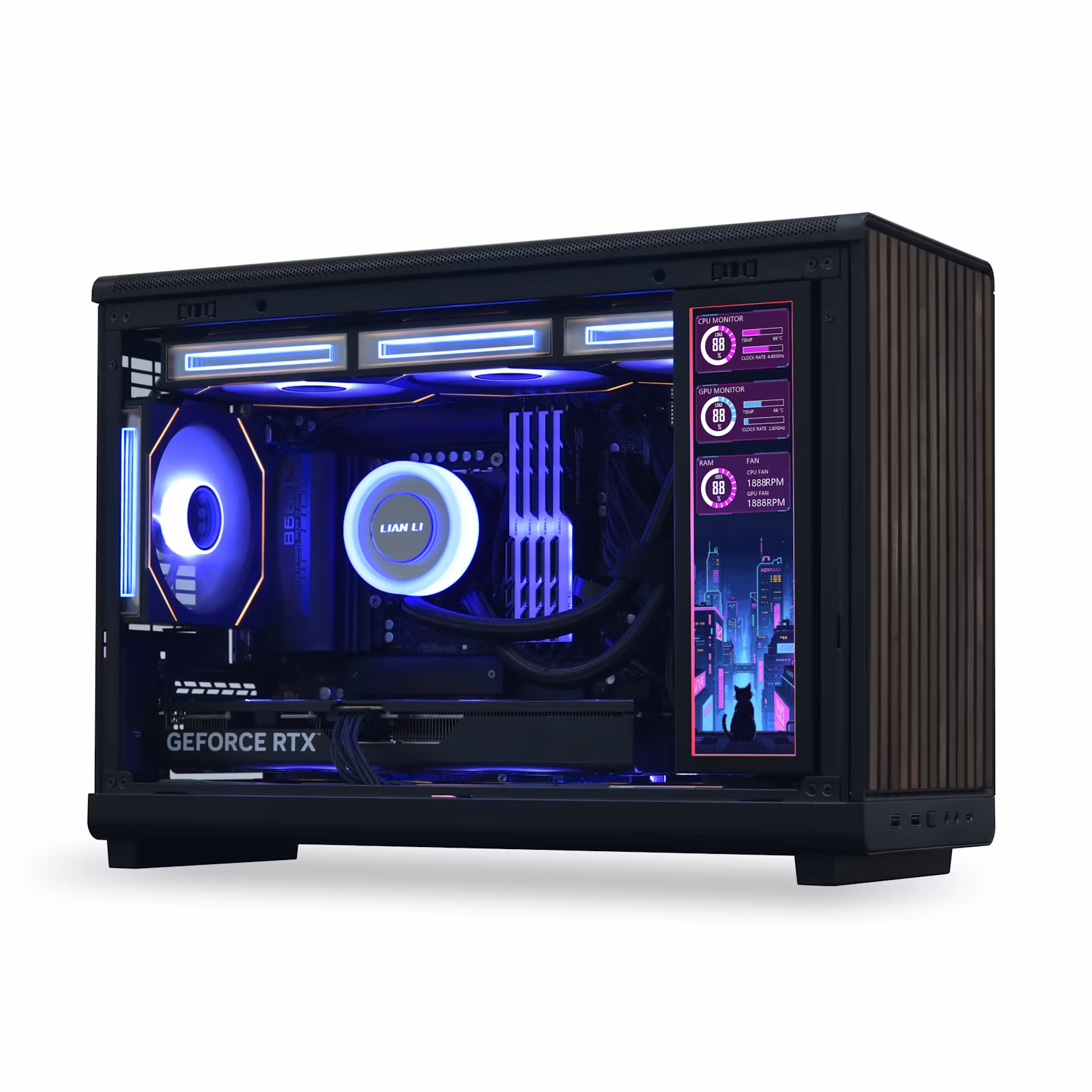 Ecrã Universal Lian Li 8.8