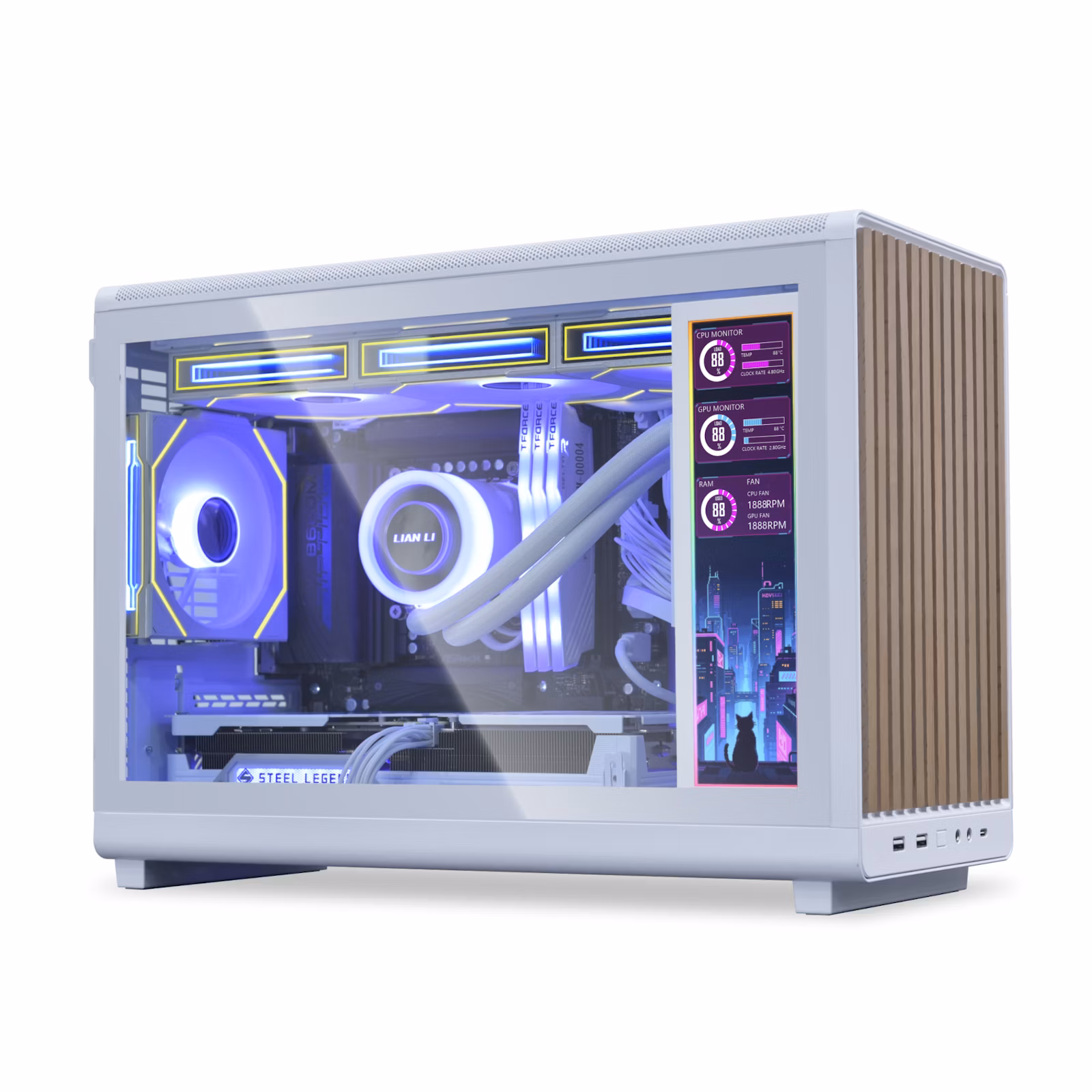 Ecrã Universal Lian Li 8.8