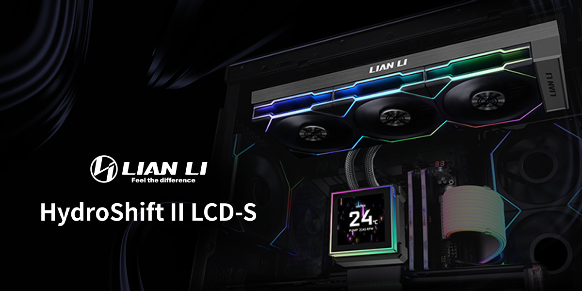 Banner do Lian Li HydroShift II 360S