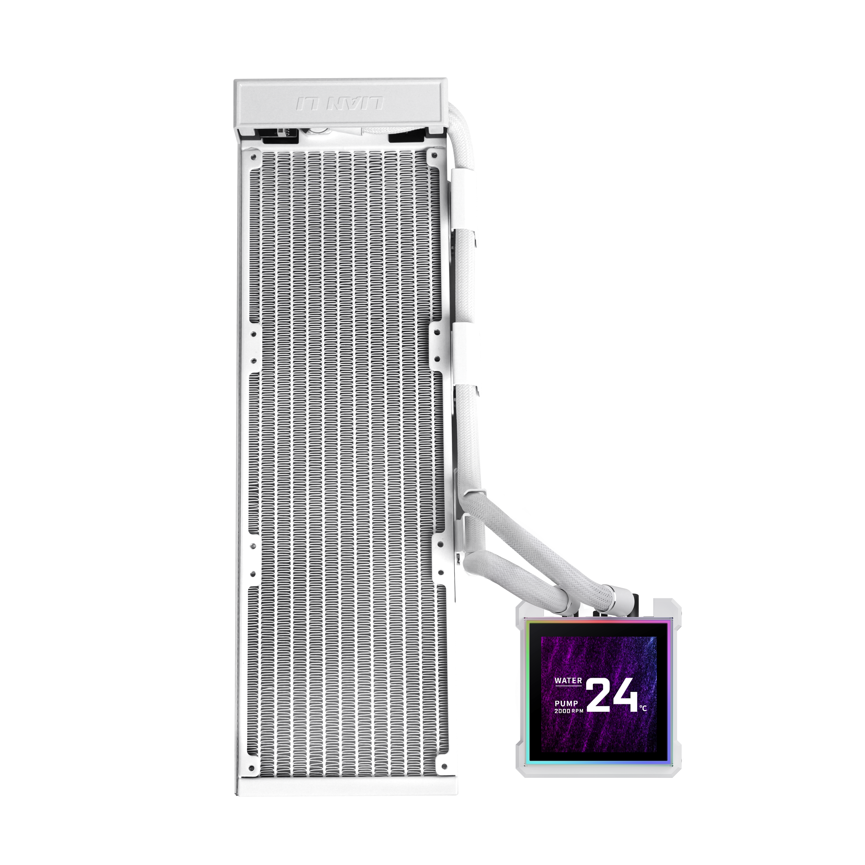 Lian Li HydroShift II LCD-S 360N na vertical