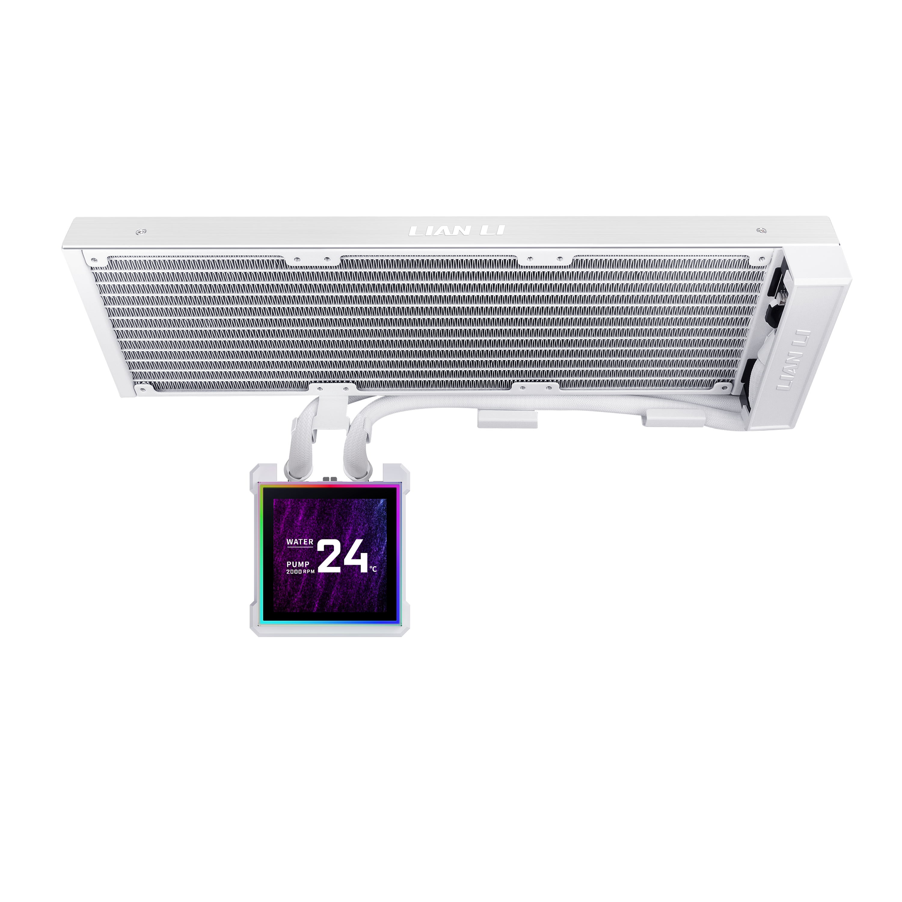 Vista frontal do HydroShift II LCD-S