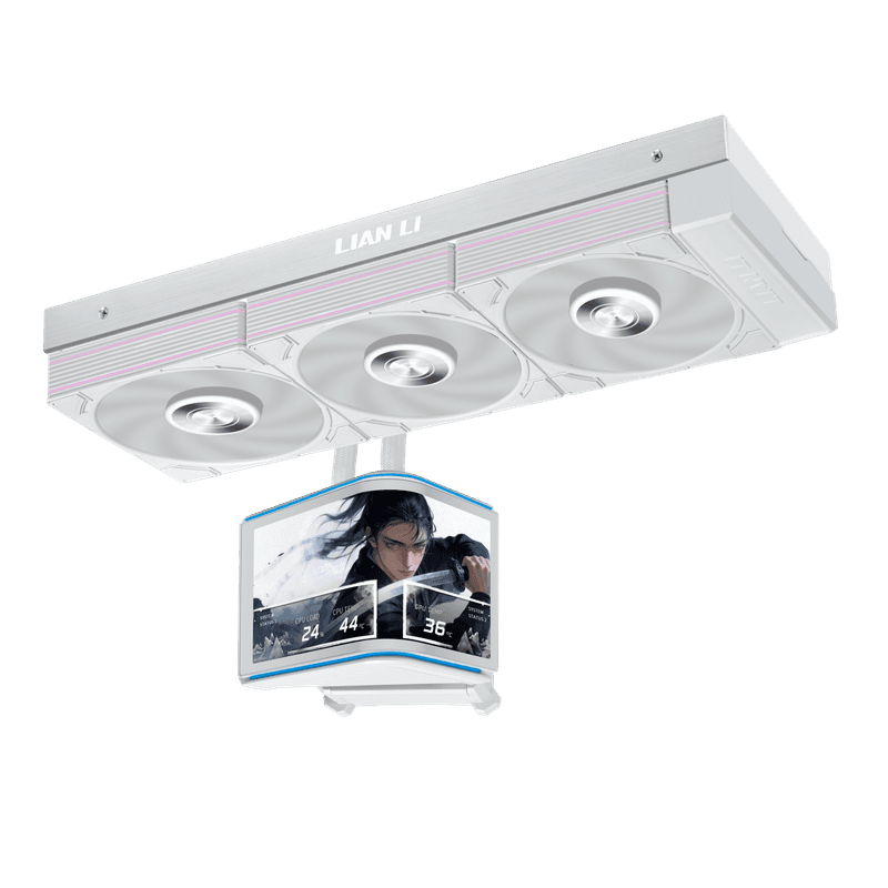 Ecrã OLED do Lian Li HydroShift II OLED Curved