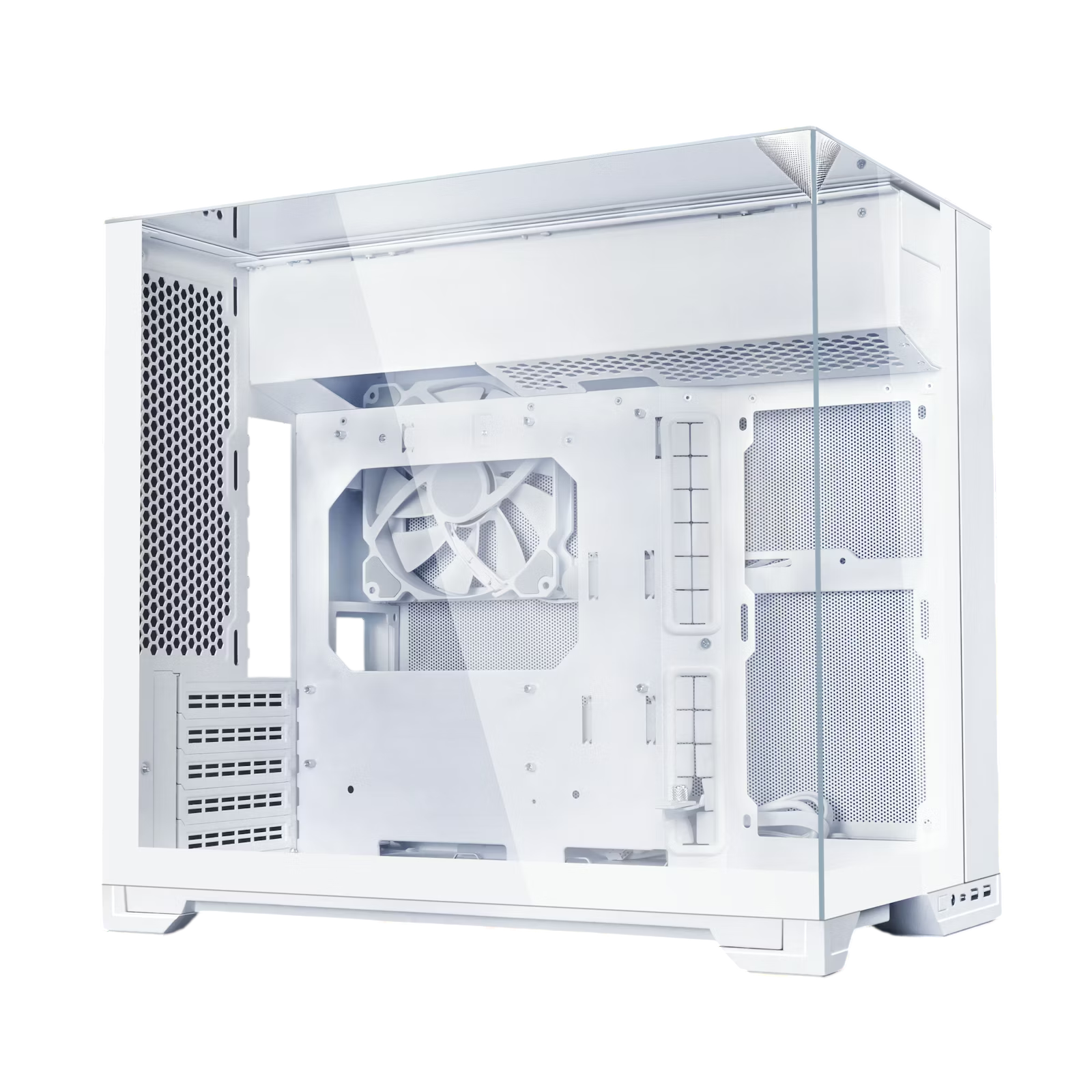 Triple tempered glass panels