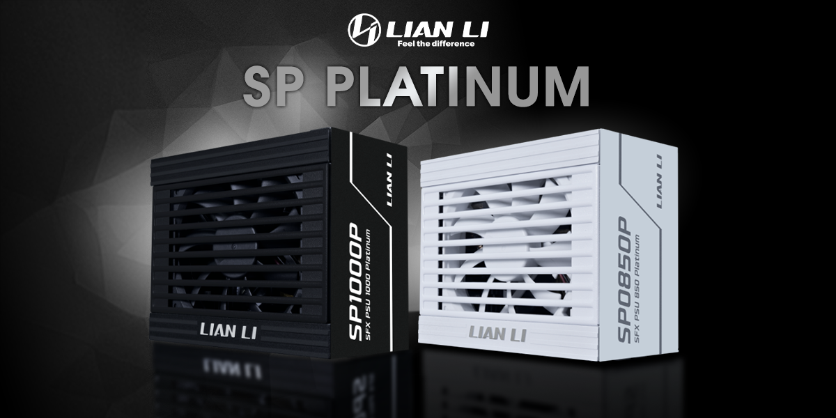 Banner da PSU Lian Li SP Series Platinum