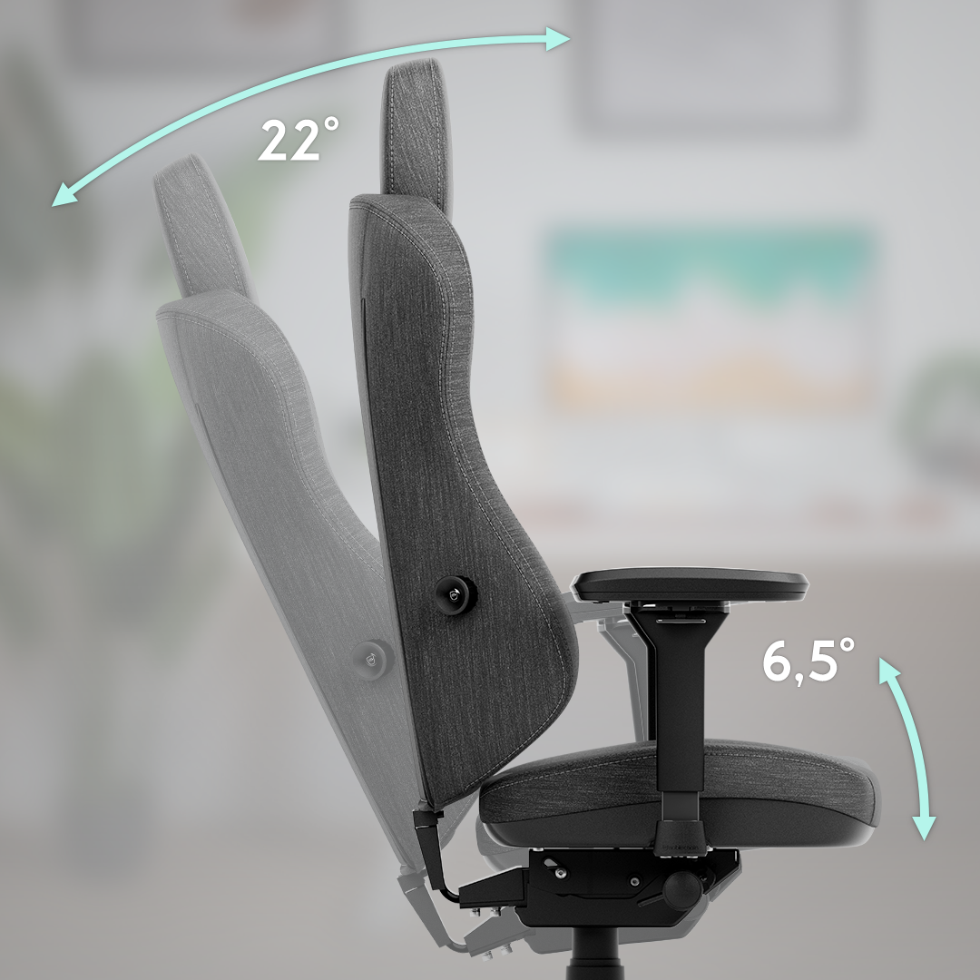 Cadeira Gaming noblechairs AURA TX - Anthracite