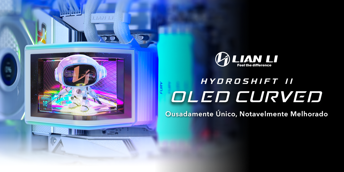 Lian Li HydroShift II OLED Curved 360 Banner