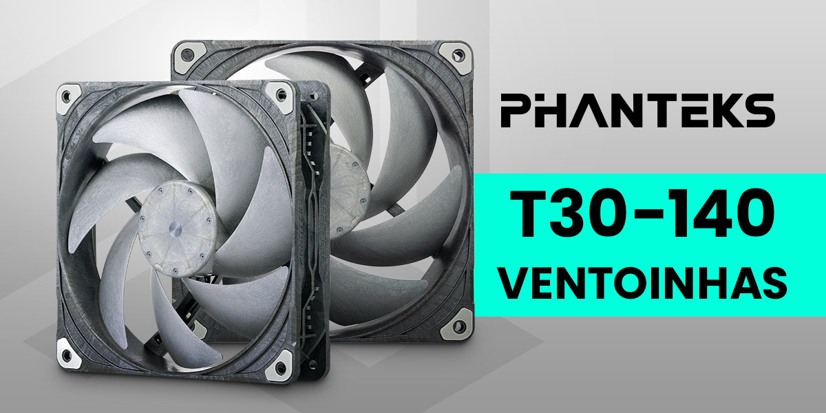 Phanteks Ventoinha T30 PWM 140mm