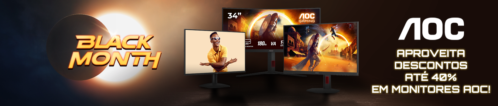 Picture of Black Month - AOC Monitores