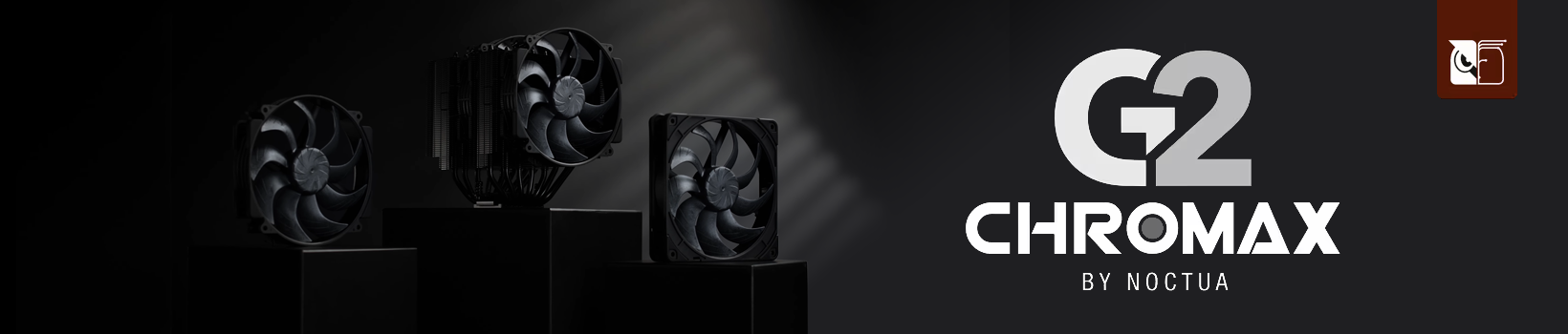Picture of Conhece as novas ventoinhas e cooler Noctua Chromax Black