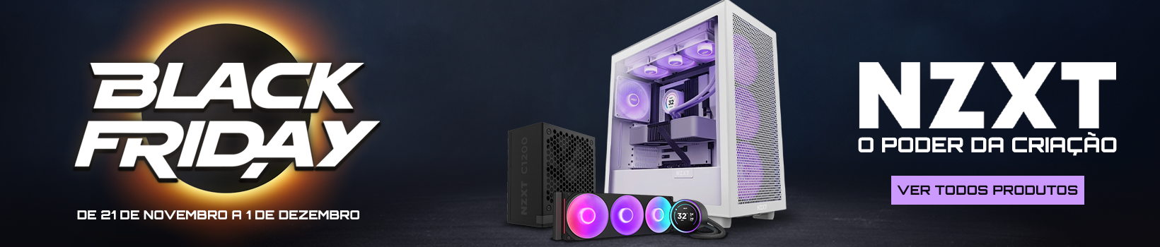 Picture of Conheces os produtos NZXT em Promoção na campanha Black Friday