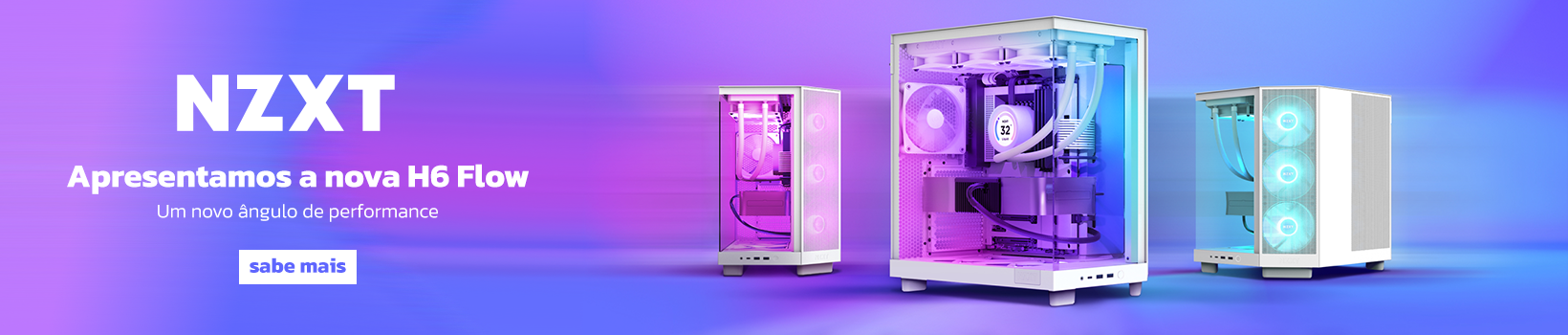 Apresentamos a nova NZXT H6 Flow