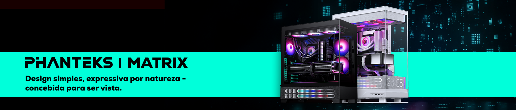 Picture of Conhece as Caixas Phanteks XT View Matrix, Evolv Series X2 e Ecrã Matrix