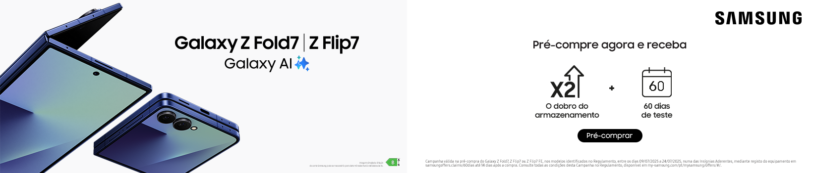 Picture of Conhece os novos telemóveis Samsung Galaxy Z Fold7 e Flip 7