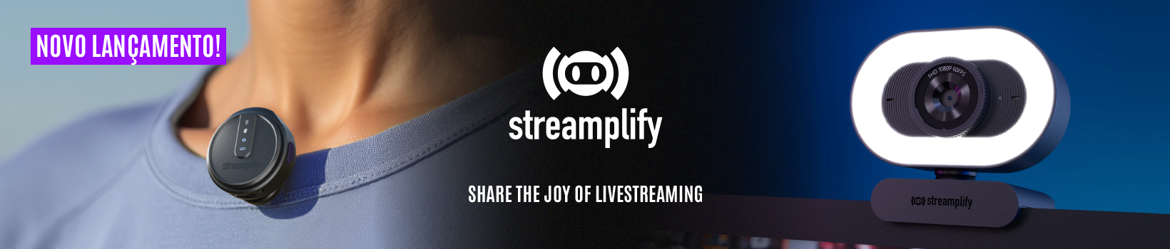 Picture of Conhece os novos Produtos Streamplify Cam (G,Mini,Plus) Mic (Go, Mini)