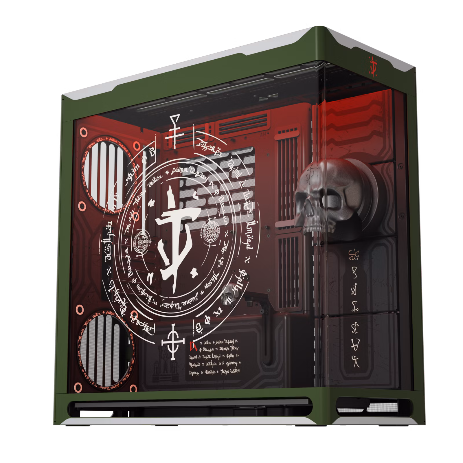 Caixa PC HAVN HS 420 DOOM: The Dark Ages Edition
