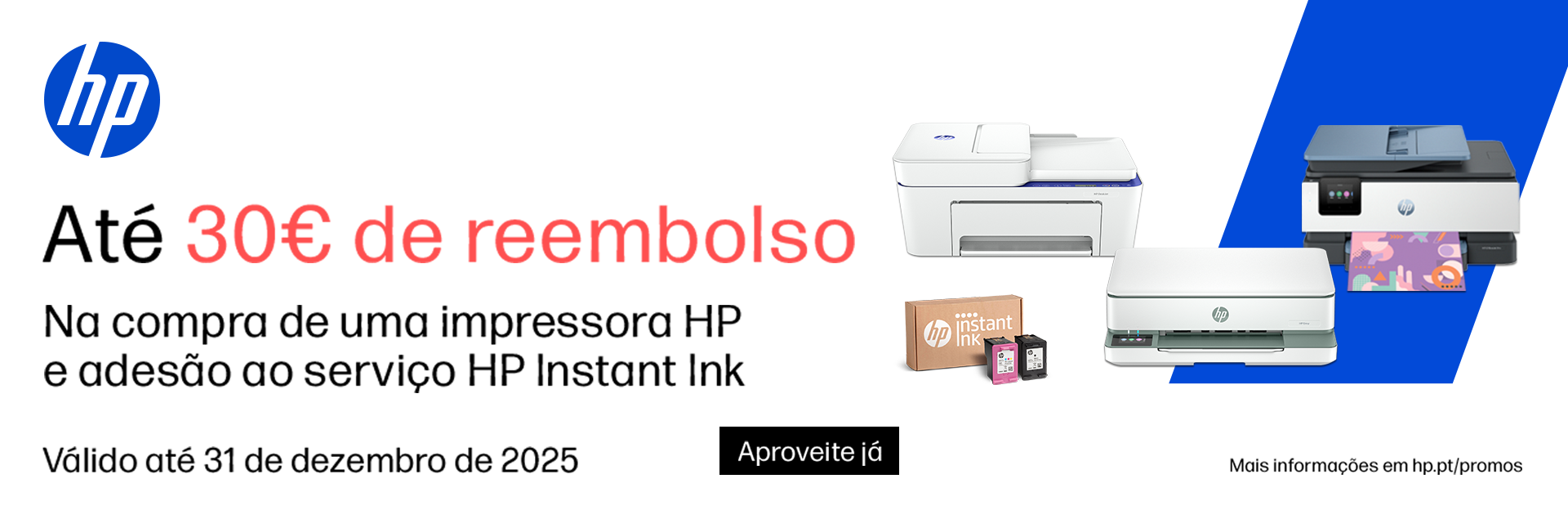HP: Até 30€ de reembolso