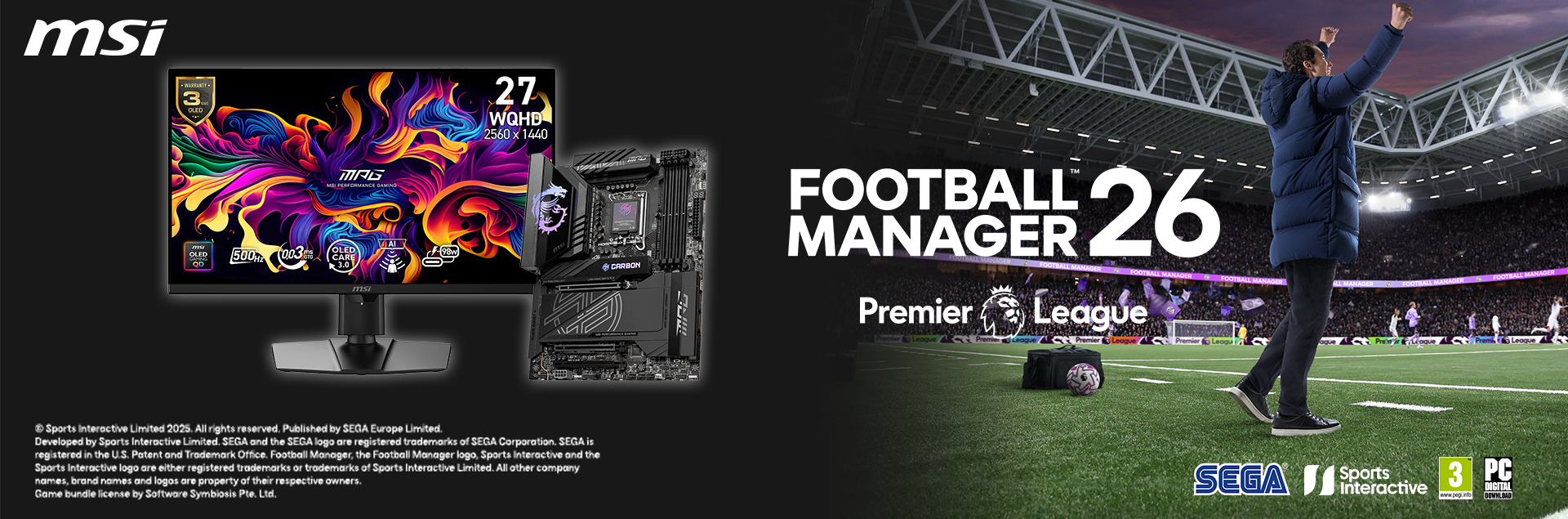 Leve o jogo Football Manager