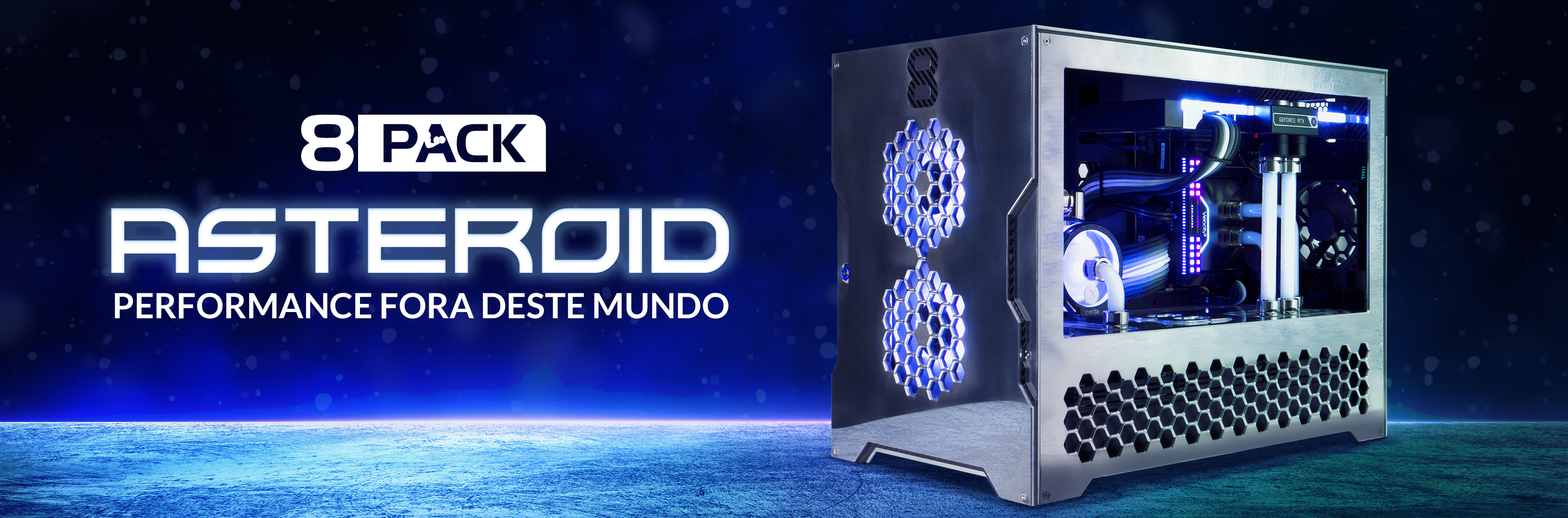 8PACK ASTEROID GAMING PC