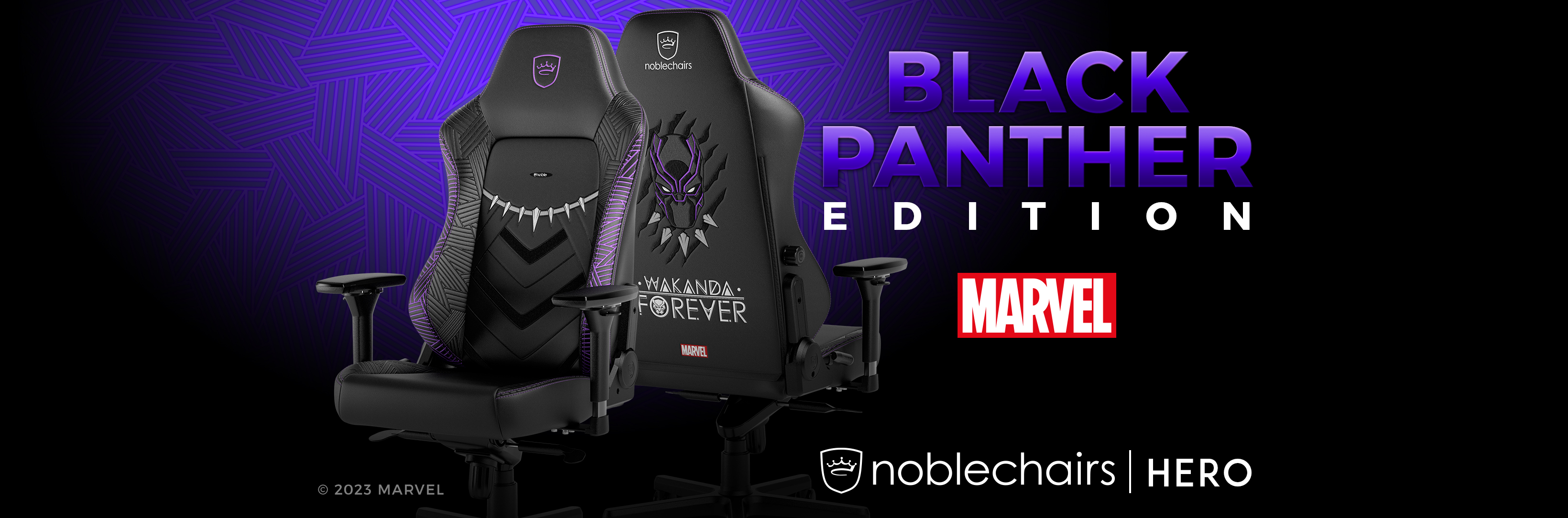 noblechairs HERO Black Panther