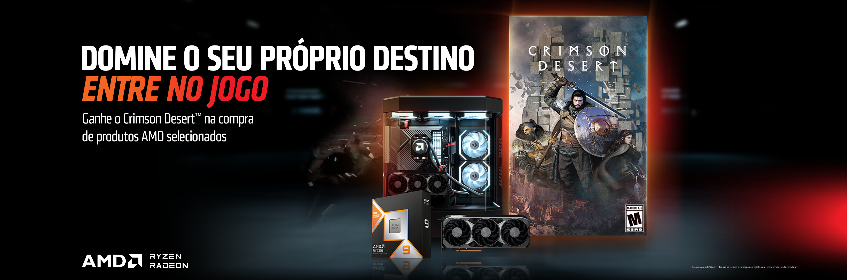 Picture of Ganhe o Crimson Desert na compra de processadores e placas gráficas AMD selecionados
