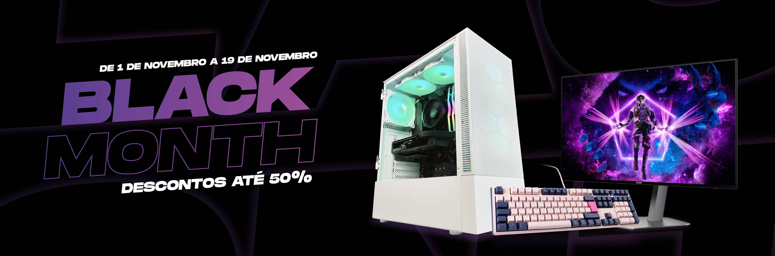 A campanha mais esperada do ano chegou! Promoções até 50%