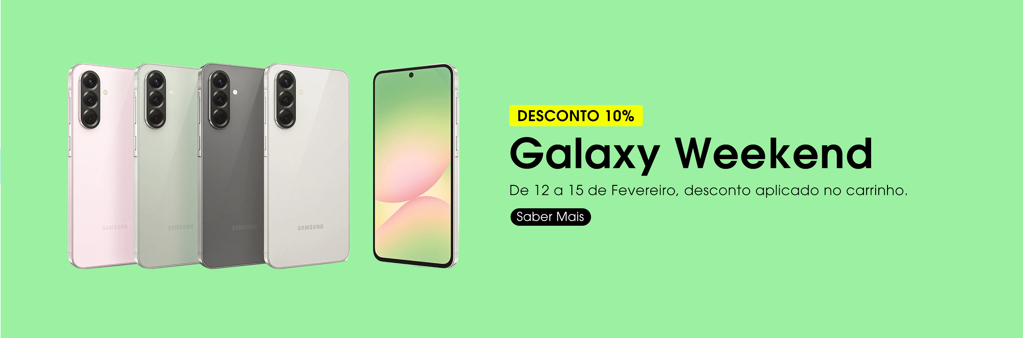 Picture of Aproveita 10% Desconto adicional na compra de um smartphone Samsung GAMA A