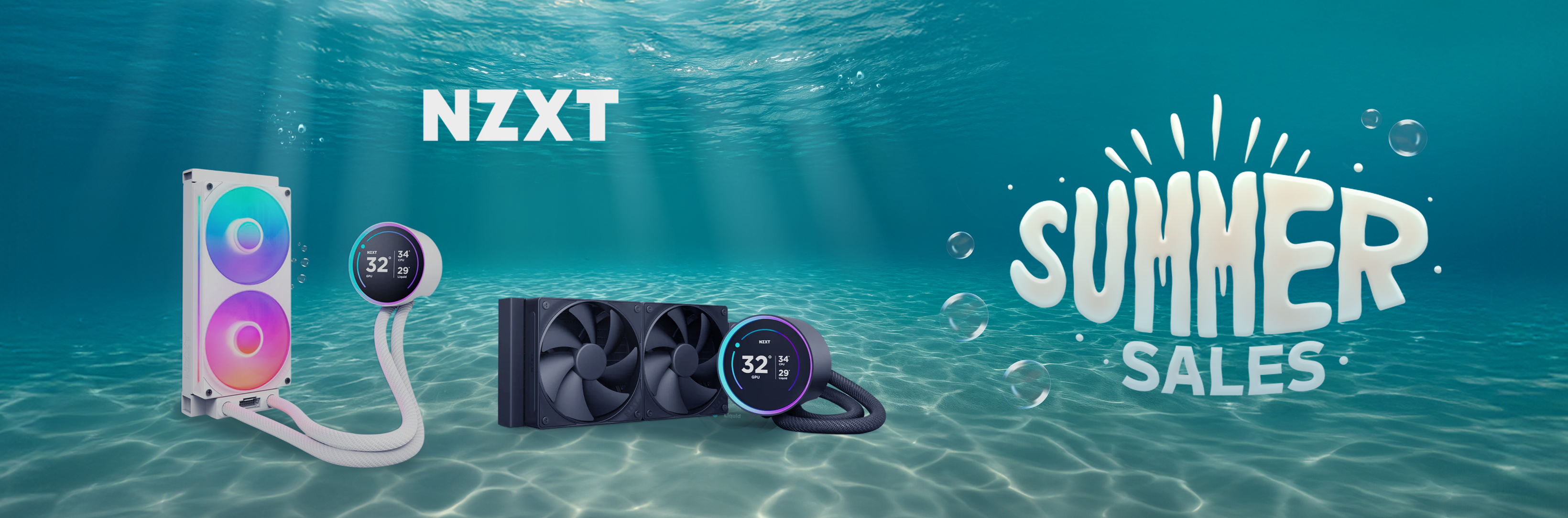 Picture of Aproveita as promoções NZXT na campanha Summer Sales