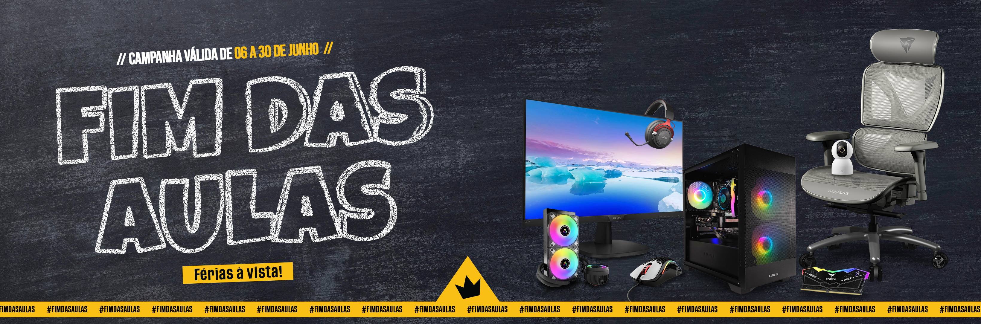 A temporada de férias chegou e é hora de celebrar com o que há de melhor em tecnologia!