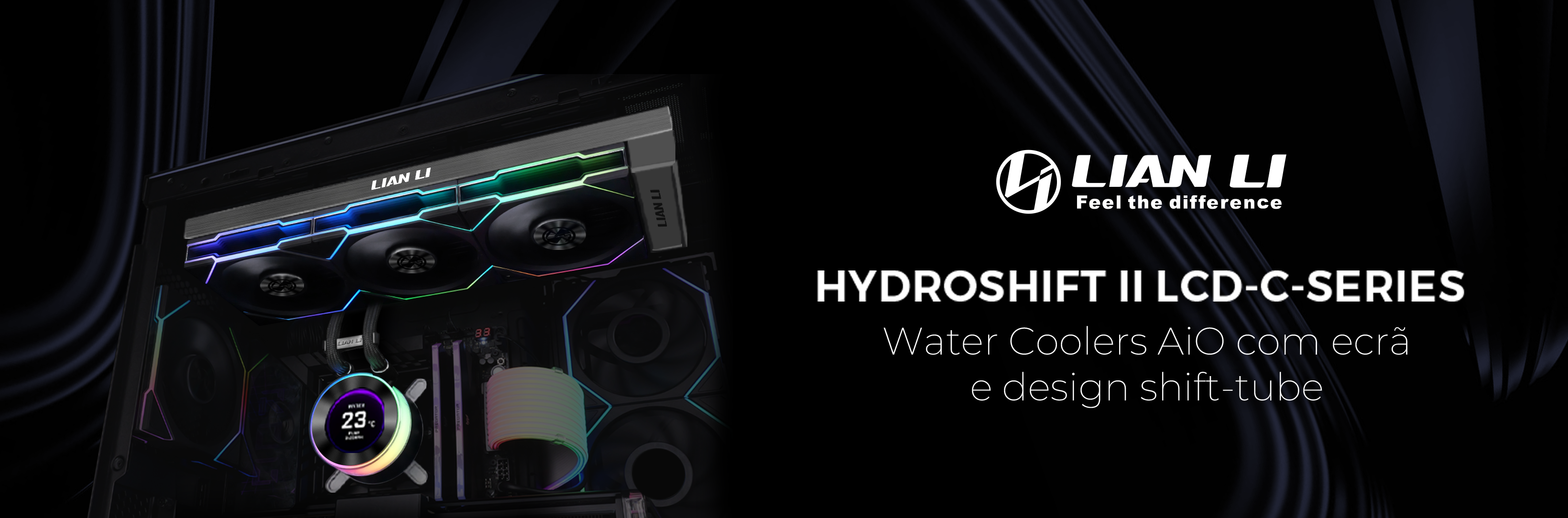 Conhece os novos Water Cooler CPU AIO Lian Li HydroShift II