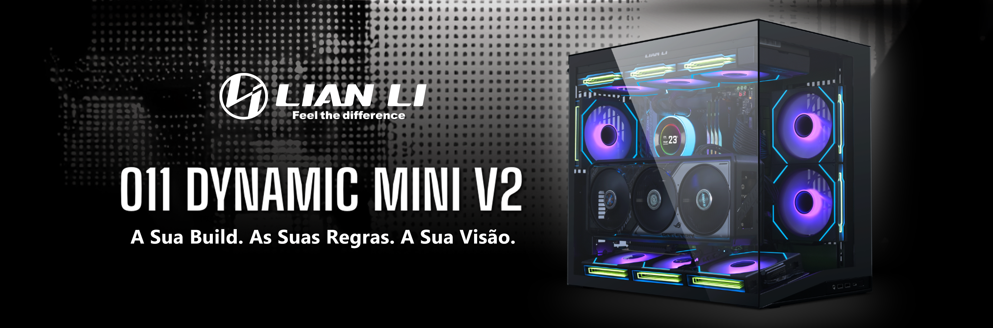 Picture of Conhece a nova caixa da Lian Li O11D MINI V2 e V2 Flow