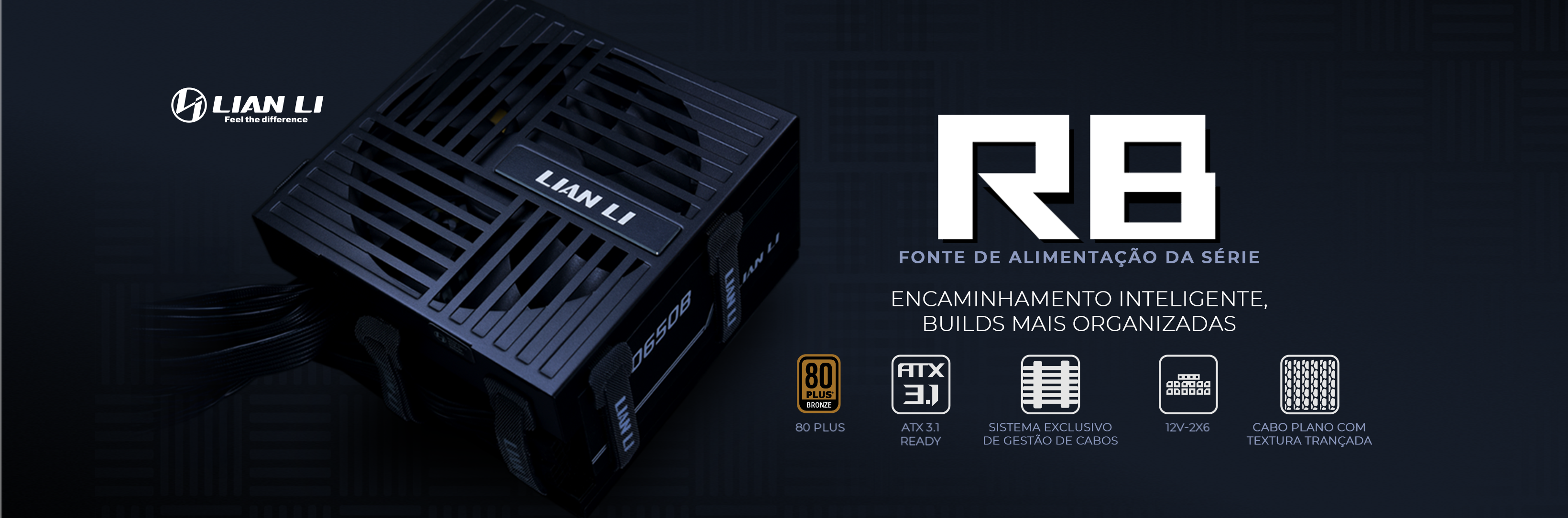 Picture of Conhece as novas fontes de alimentação Lian Li RB Series