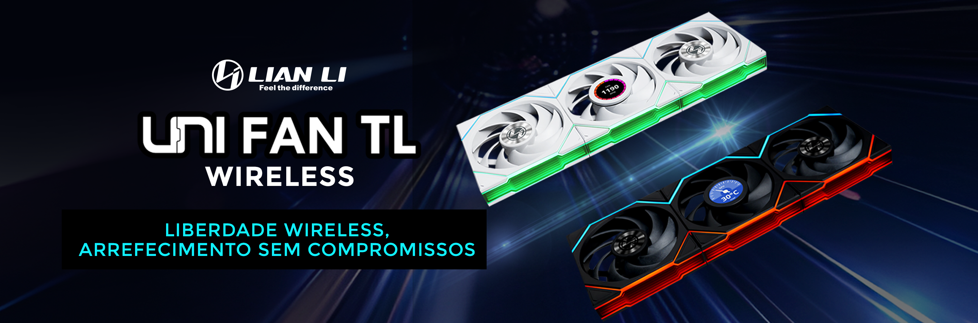 Conhece as novas ventoinhas Lian Li TL Wireless