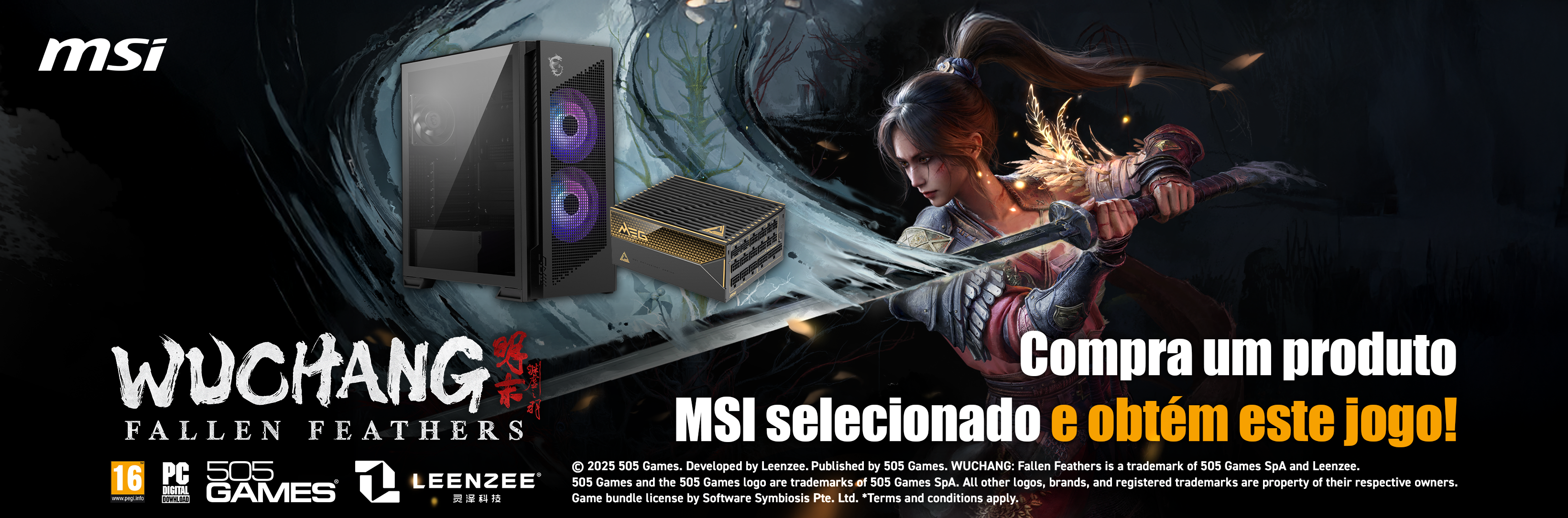 Picture of Consegue o jogo Wuchang: Fallen Feathers Game com produtos selecionados MSI