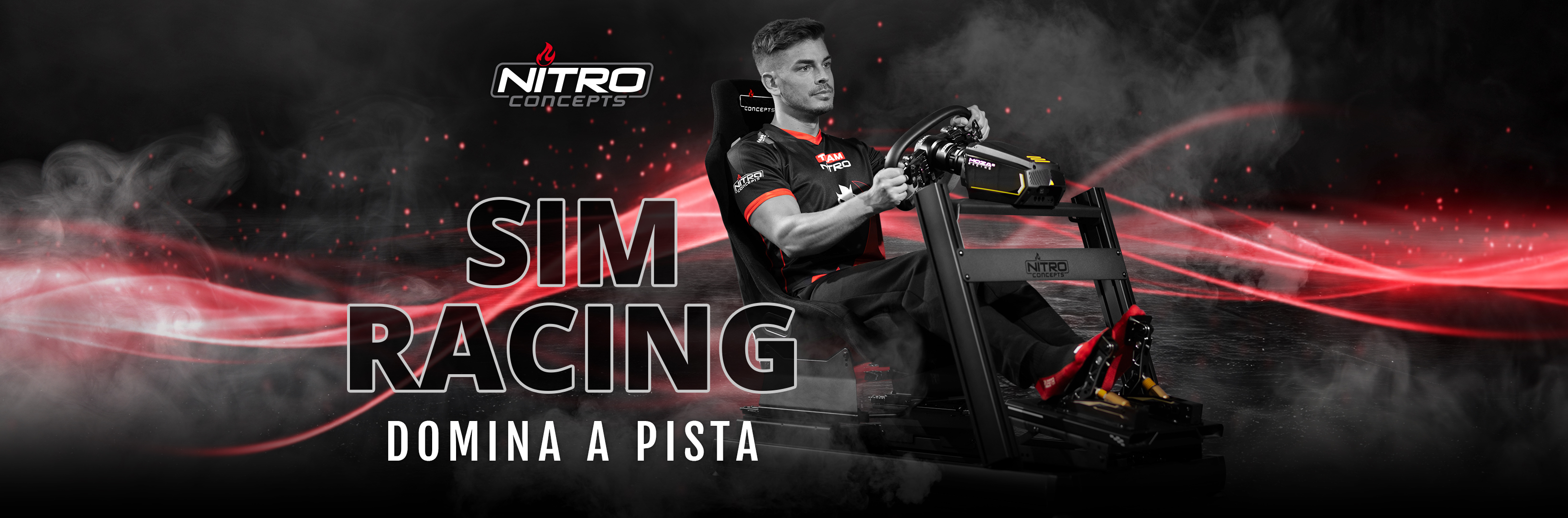 Conheça a nova linha de produtos Sim Racing da Nitro Concepts