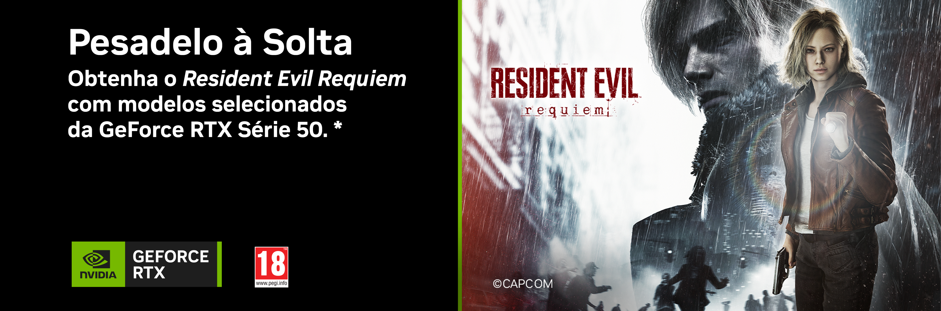 Picture of Obtenha o Resident Evil Requiem com modelos selecionados da GeForce RTX Série 50