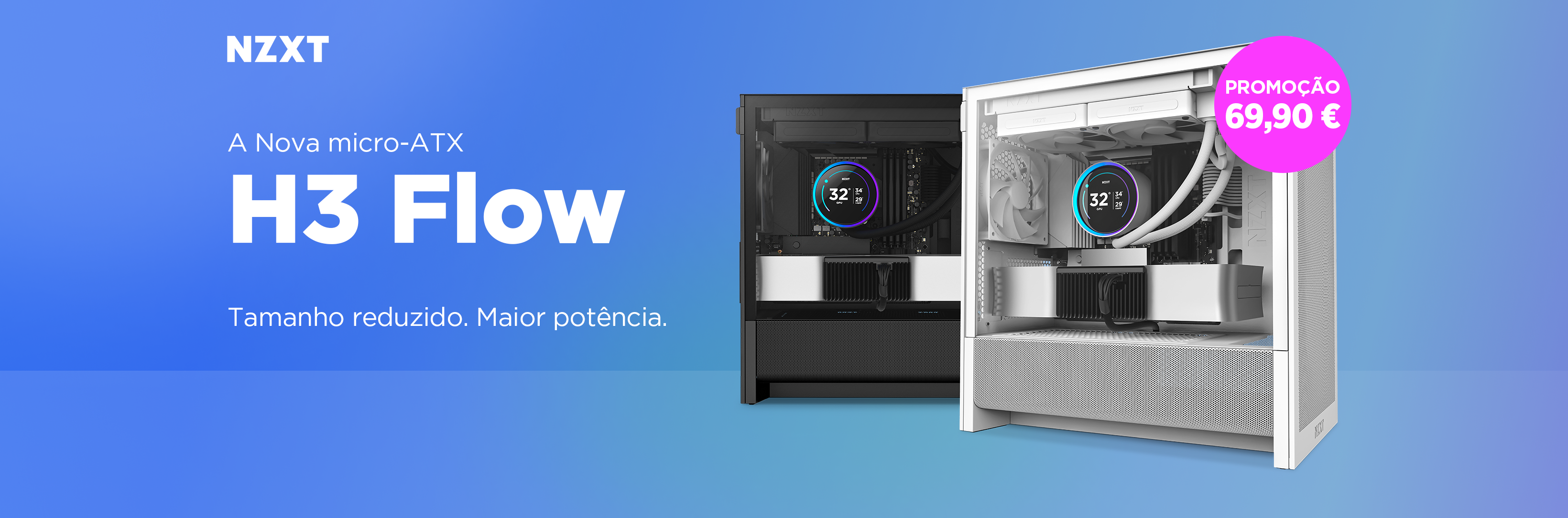 Picture of Promoção Caixa Micro-ATX NZXT H3