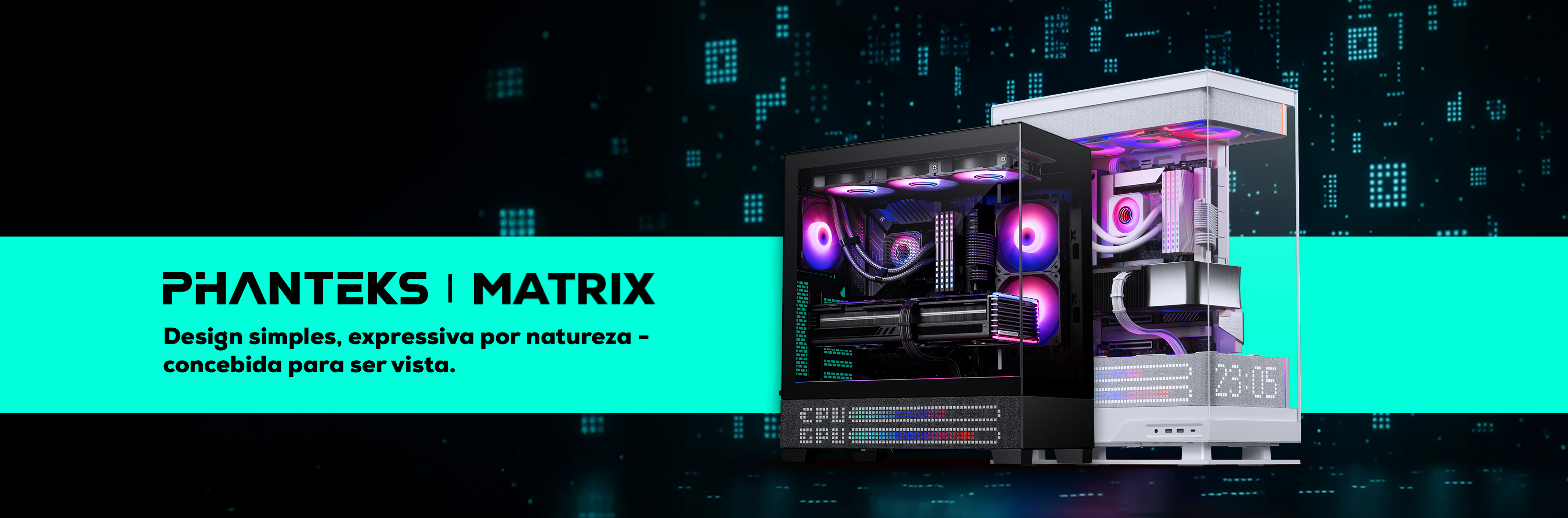 Picture of Conhece as Caixas Phanteks XT View Matrix, Evolv Series X2 e Ecrã Matrix