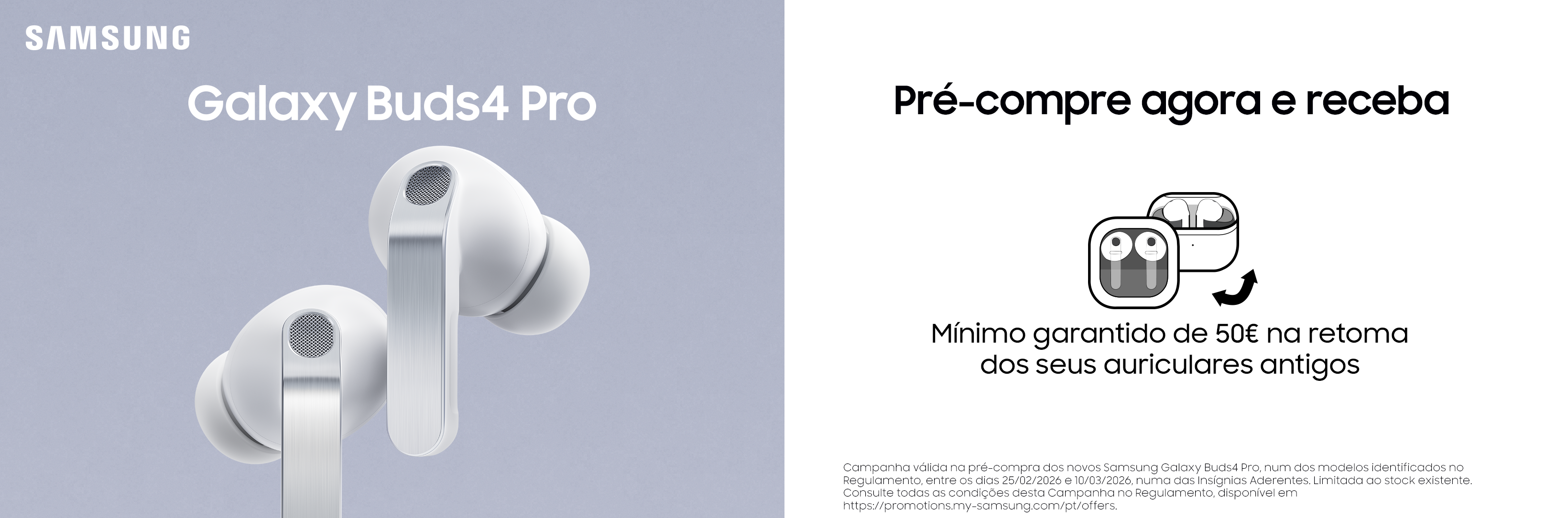 Picture of Conhece os novos Earbuds Samsung Galaxy Buds 4 Pro