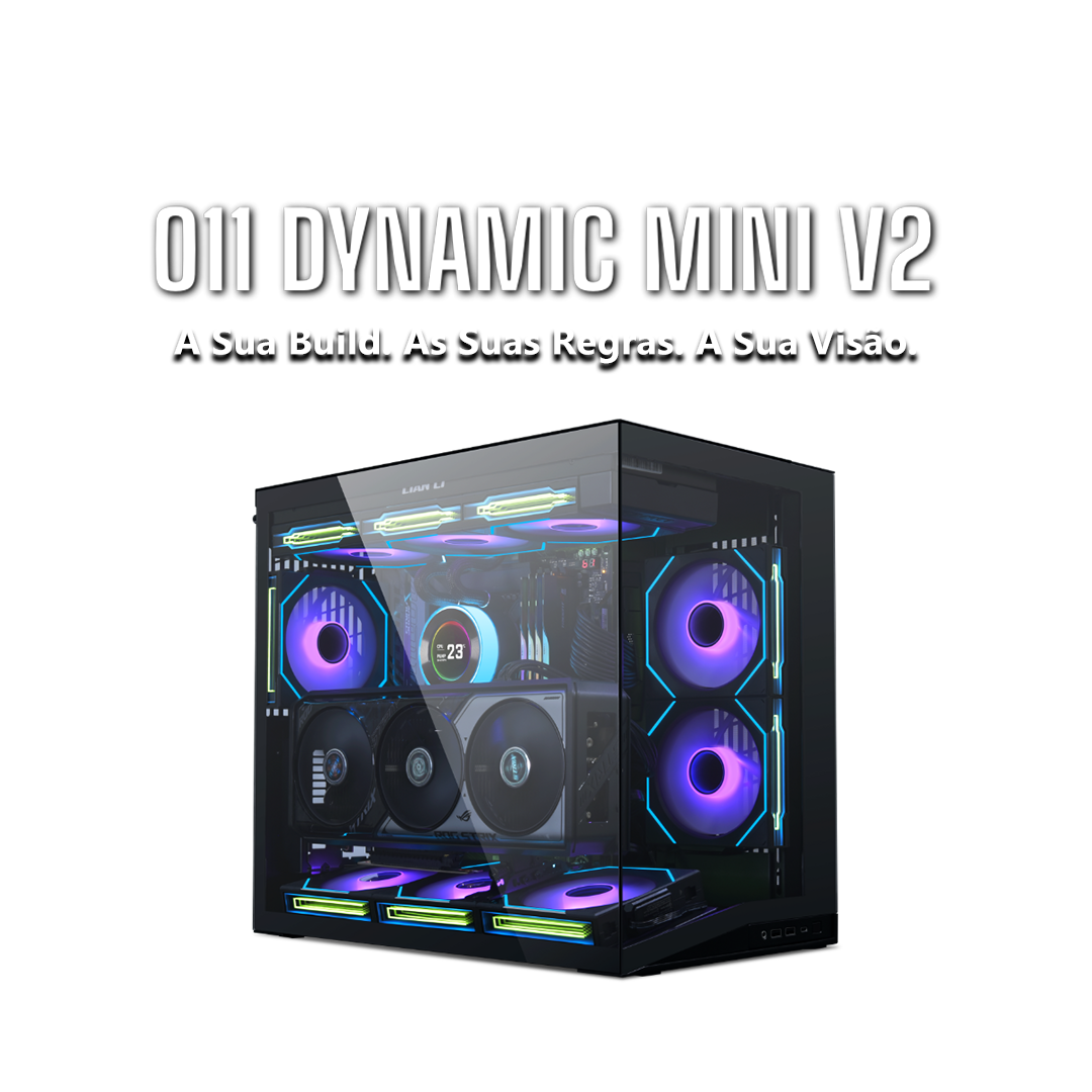 Conhece as novas caixas Lian Li O11 Mini V2 e Lian Li O11 Mini V2 Flow