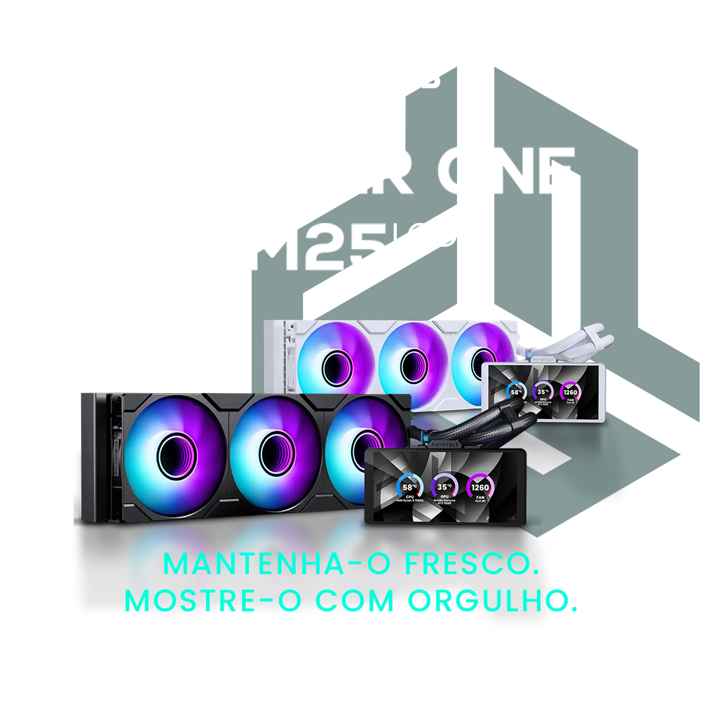 Conhece o novo AIO da Phanteks Glacier One LCD 360mm