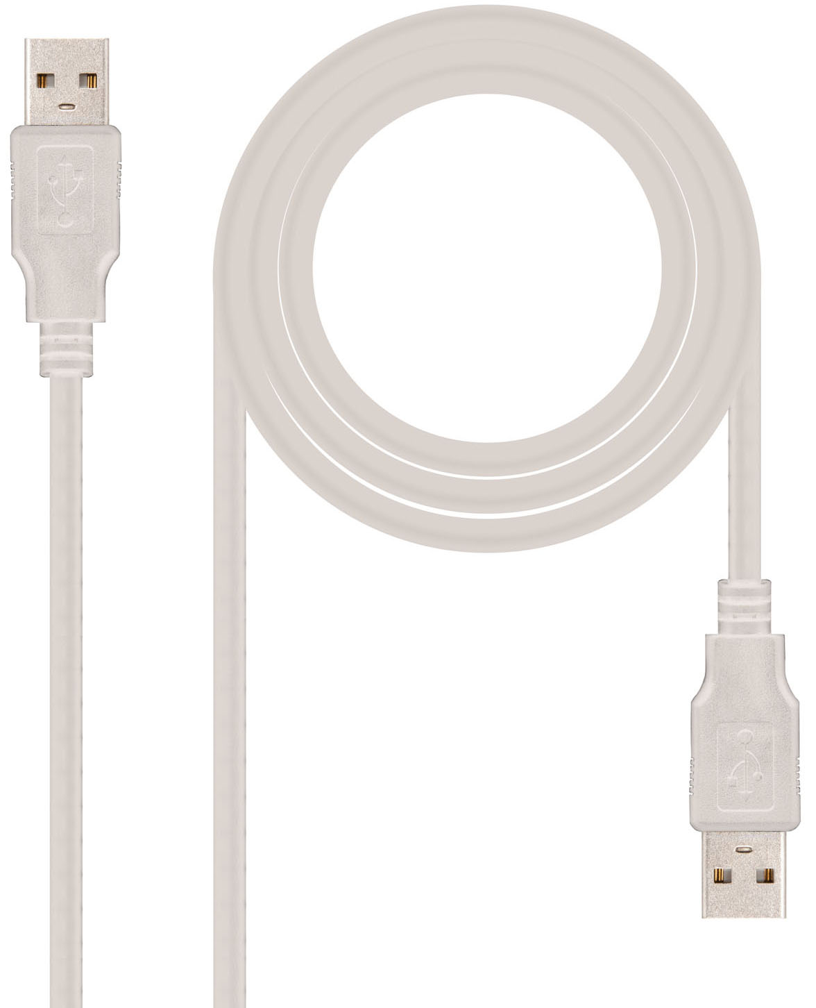 Nanocable - Cabo USB 2.0 Nanocable USB-A M/M 2 M