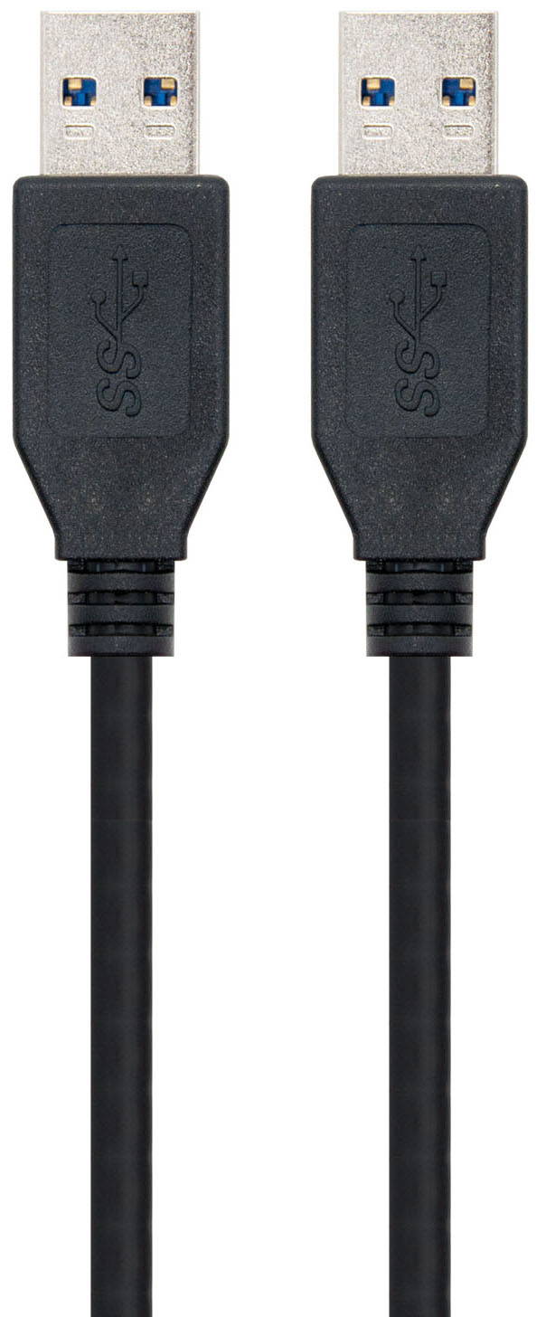 Nanocable - Cabo USB 3.0 Nanocable USB-A M/M 1 M Preto
