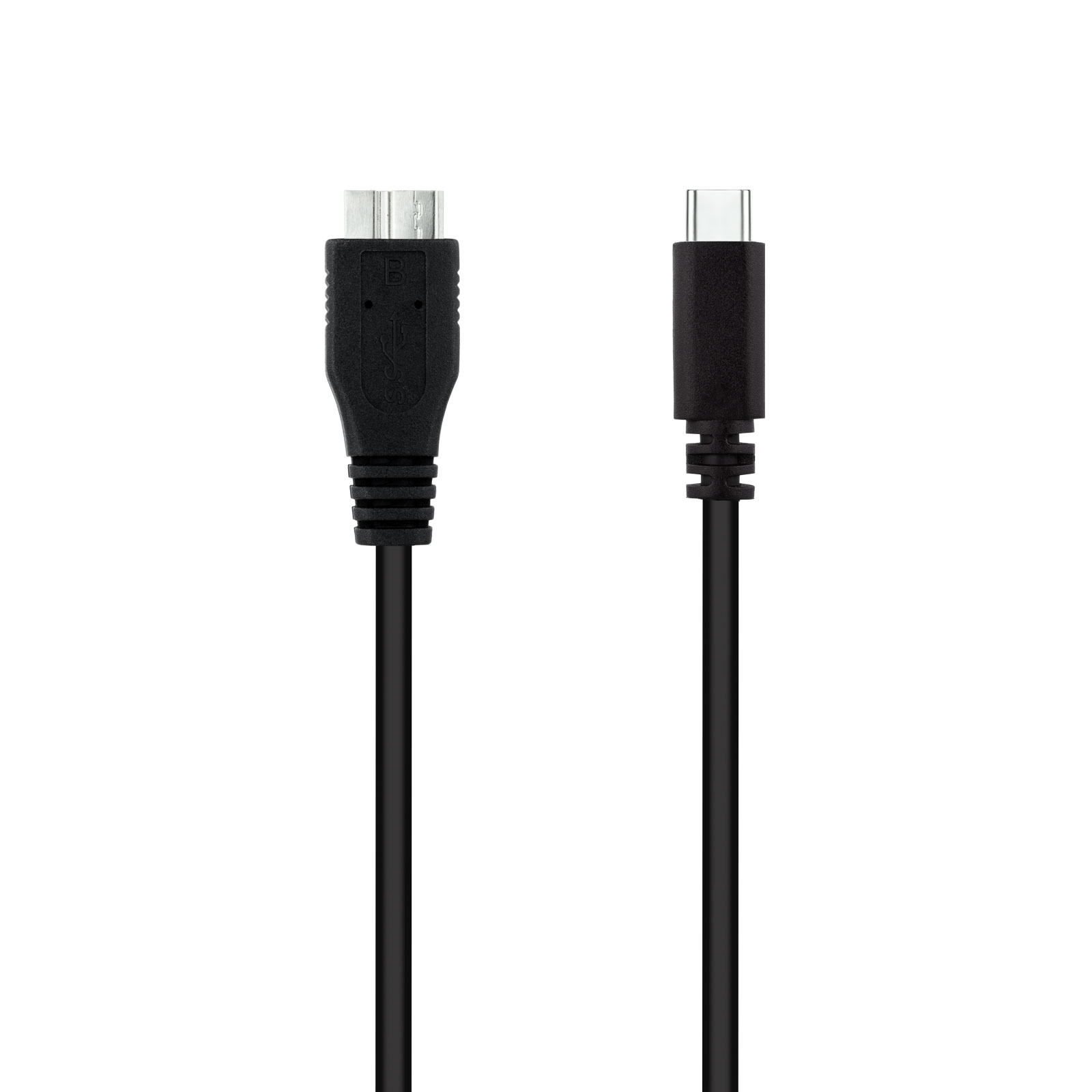 Nanocable - Cabo USB 3.0 Nanocable USB-C/M-Micro USB-B/M 1 M Preto