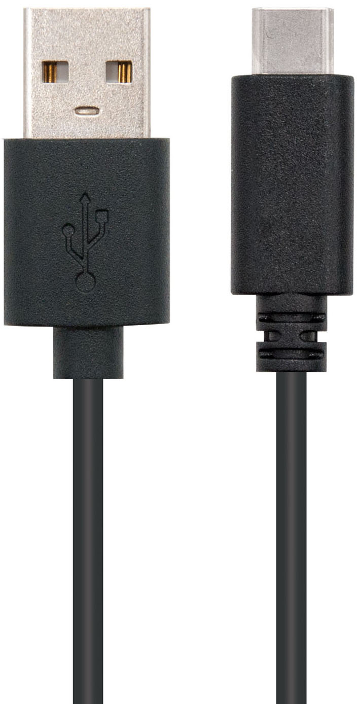 Nanocable - Cabo USB 2.0 3A Nanocable USB-C/M > USB-A/M 3 M Preto