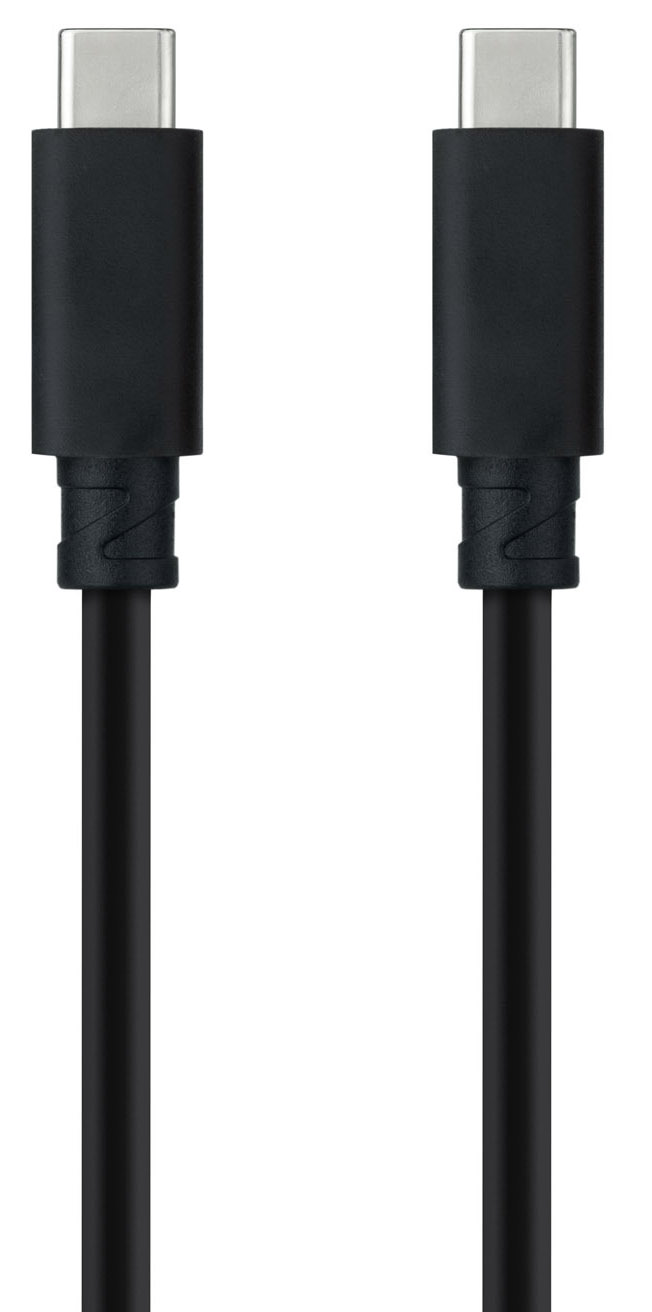 Nanocable - Cabo USB-C 3.1 Gen2 Nanocable 10Gbps 5A 4K/60Hz 0.5 M Preto