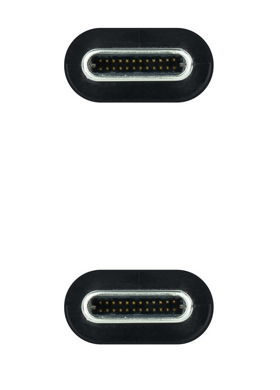 Nanocable - Cabo USB-C 3.1 Gen2 Nanocable 10Gbps 5A 4K/60Hz 1.5 M Preto