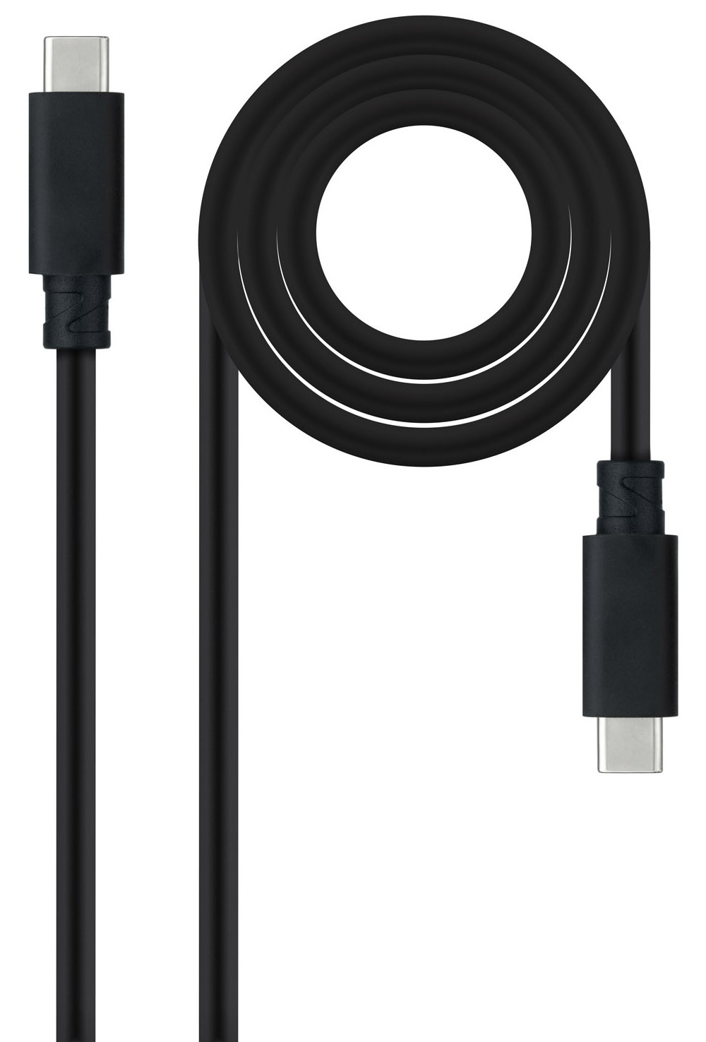 Picture of Picture of Cabo USB-C 3.1 Gen2 Nanocable 10Gbps 5A 4K/60Hz 1.5 M Preto