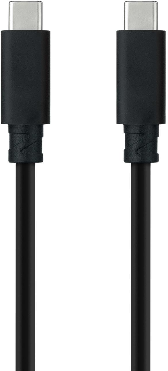 Nanocable - Cabo USB 3.2 Gen2x2 Nanocable 20Gbps 5A/100W 4K/60HZ USB-C M/M 2 M Preto