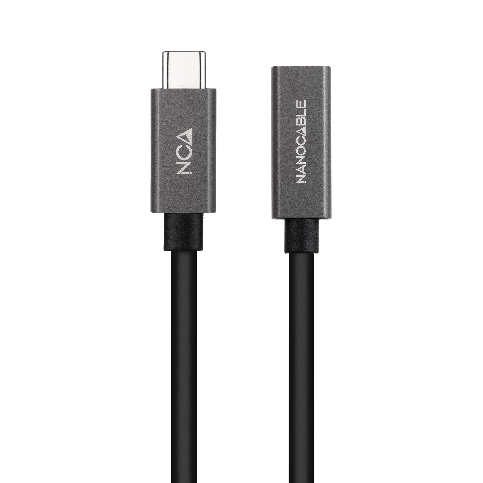 Nanocable - Cabo USB 3.2 Gen2x2 Nanocable 4K/60Hz USB-C M/F 0.5 M