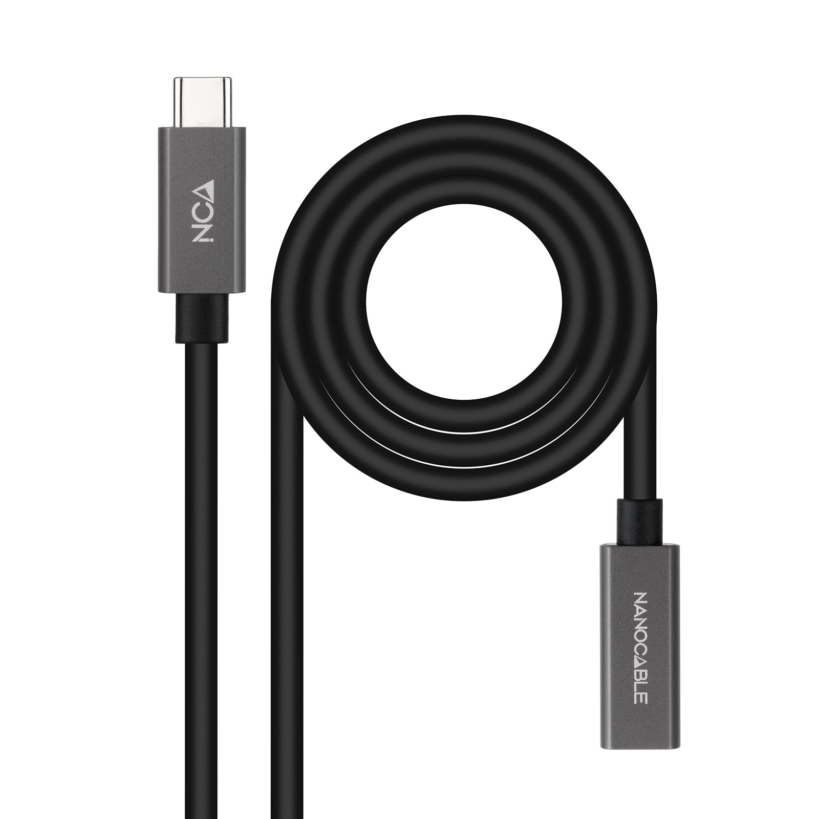 Picture of Picture of Cabo USB 3.2 Gen2x2 Nanocable 4K/60Hz USB-C M/F 0.5 M